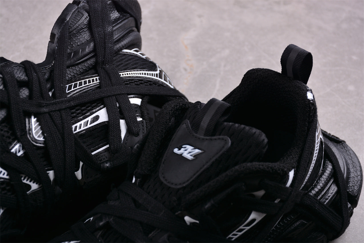Balenciaga 3XL Extreme Lace Sneaker in Black/White - Best Reps Website 2025