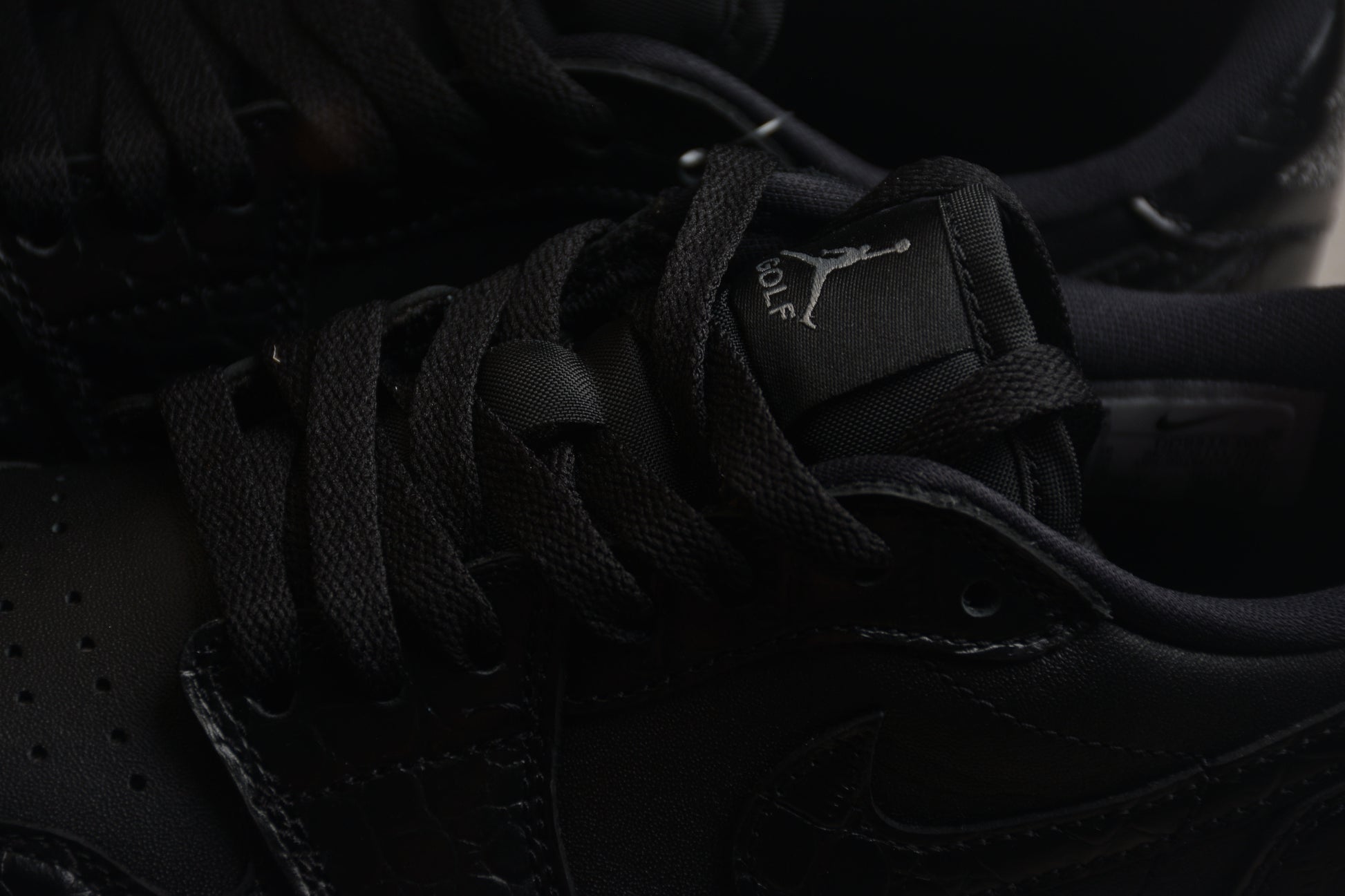 Air Jordan 1 Low Golf "Black Snake Pattern"