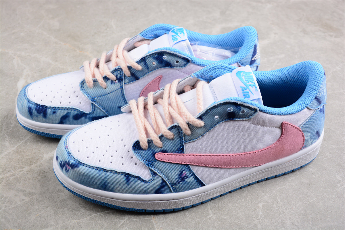 Air Jordan 1 Low SE "Canvas Denim Pink Blue". - Best Reps Website 2025