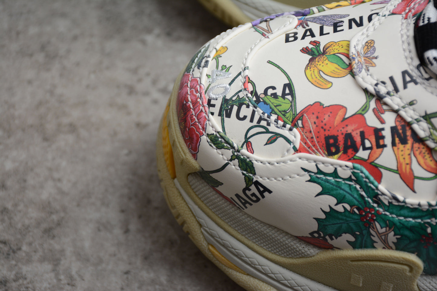 Gucci x Balenciaga The Hacker Project Triple S – Flora Print - Best Reps Website 2025