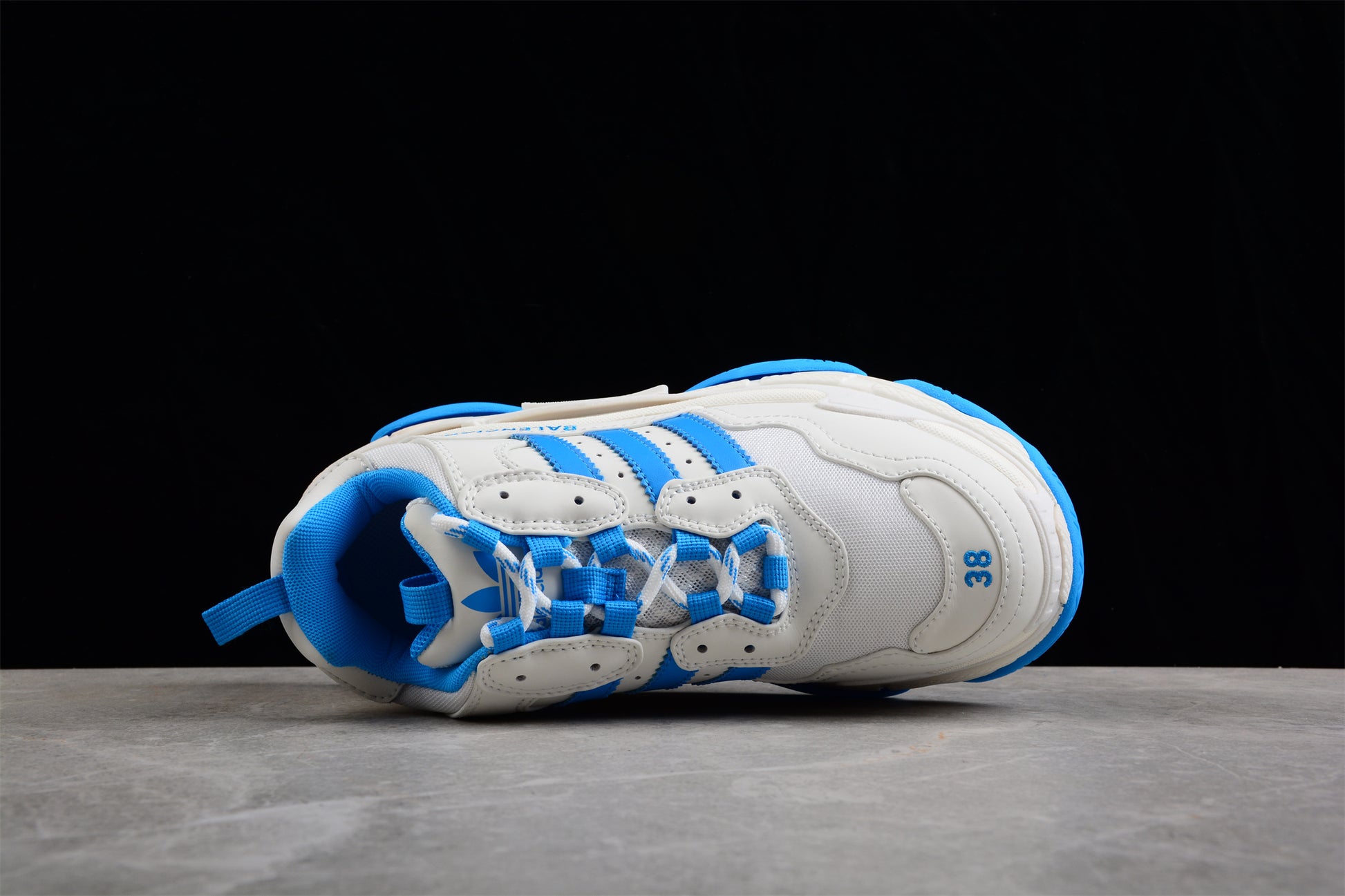 Adidas x Balenciaga Triple S – White / Blue - Best Reps Website 2025