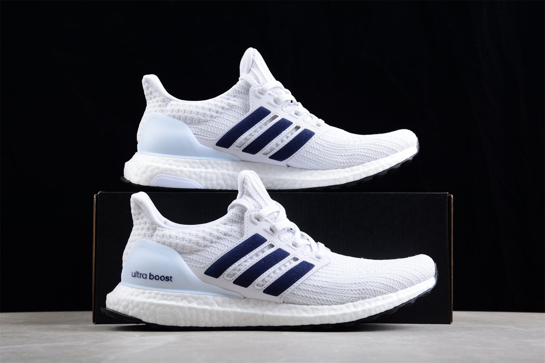 adidas UltraBoost 4.0 DNA 'White Navy' - Best Reps Website 2025