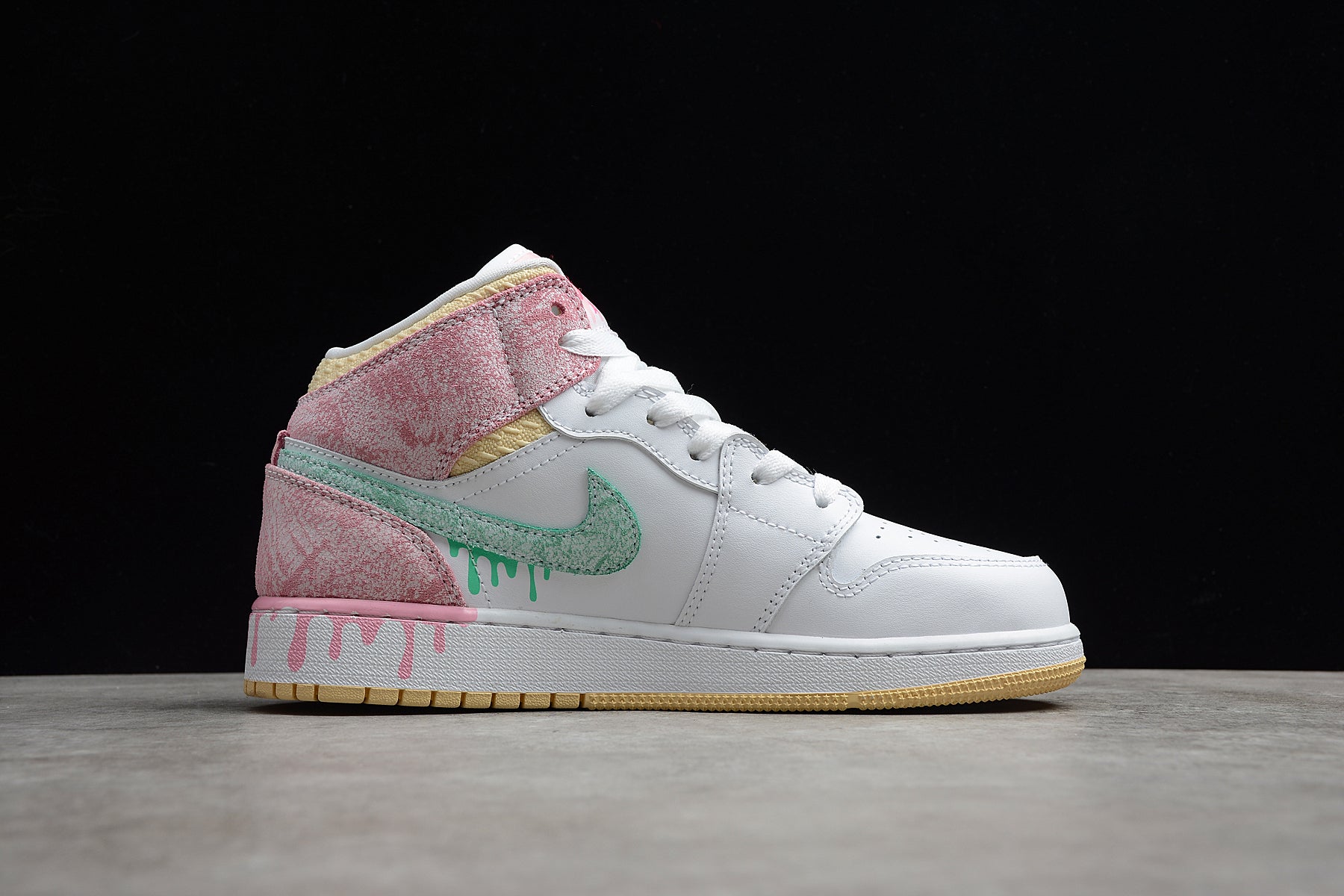 Nike Air Jordan 1 Mid "Paint Drip" - Best Reps Website 2025
