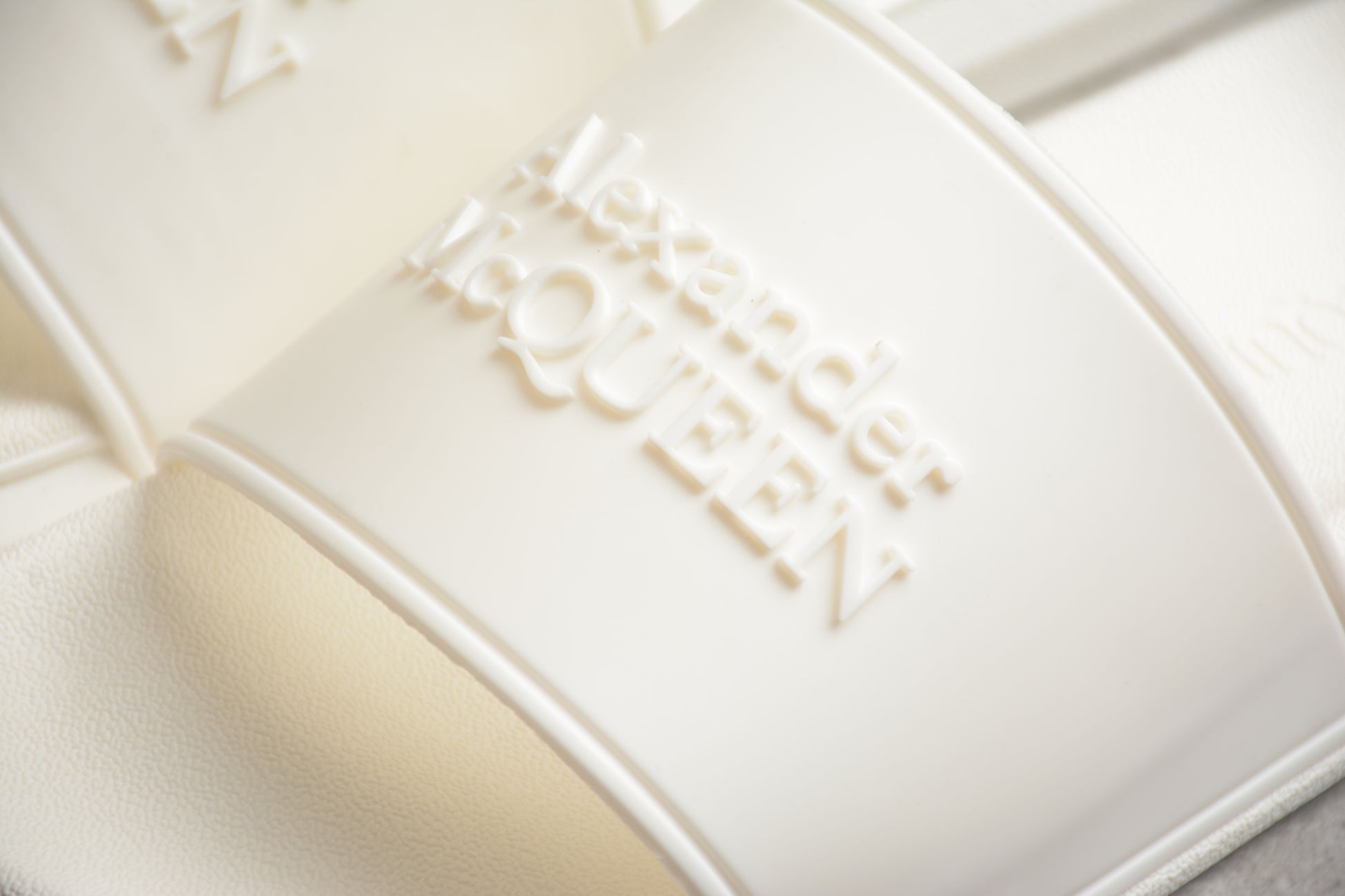 Alexander McQueen Pool Slide White - Best Reps Website 2025