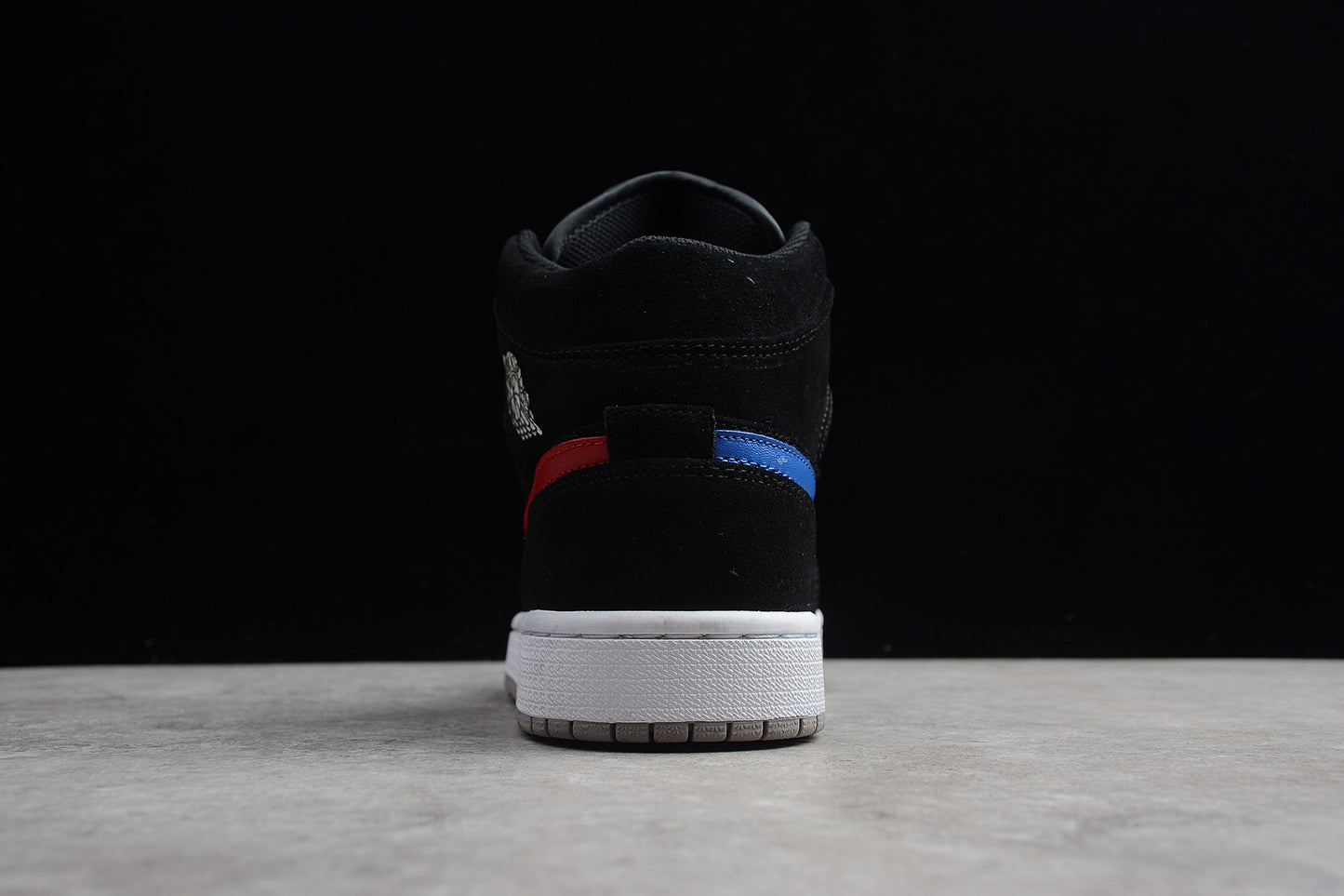 Air Jordan 1 Mid "Multicolor Swoosh" Black - Best Reps Website 2025
