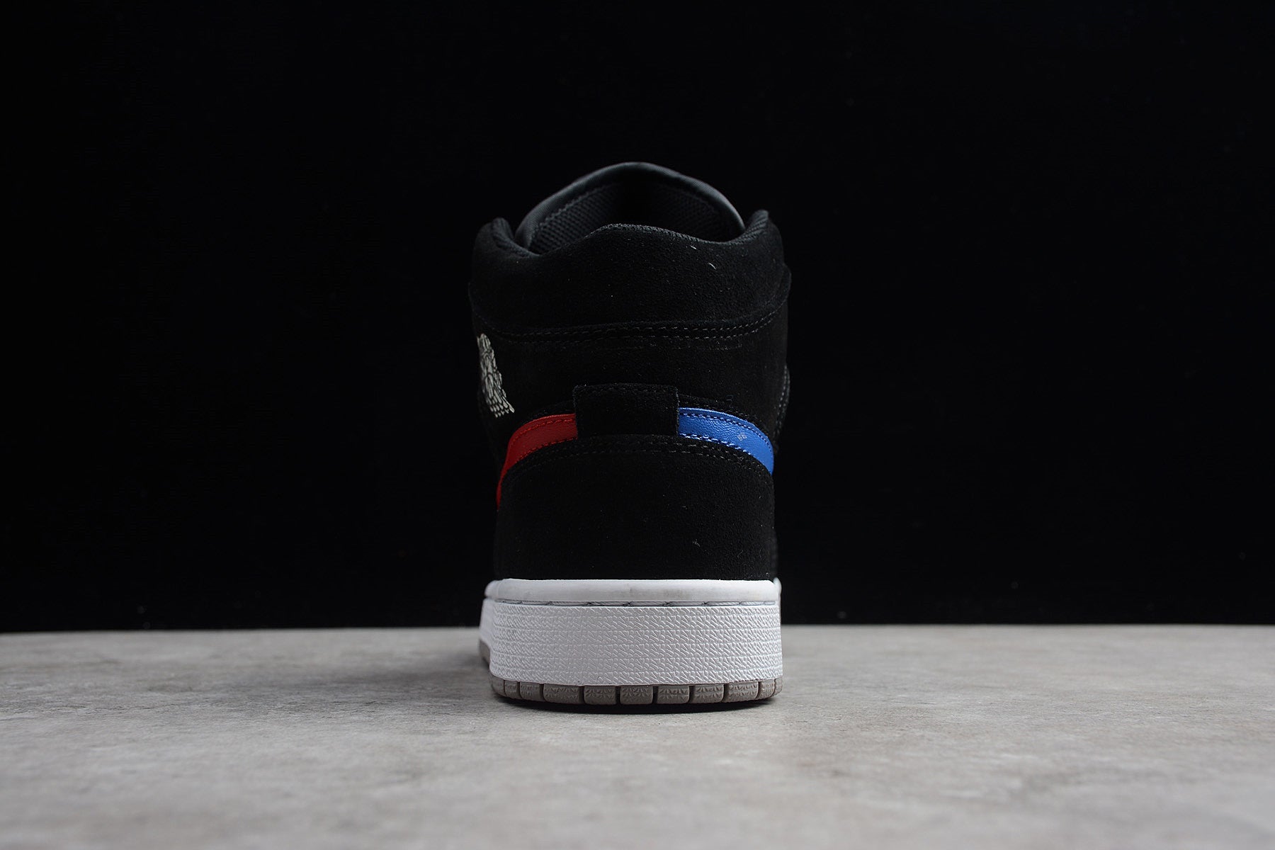 Air Jordan 1 Mid "Multicolor Swoosh" Black - Best Reps Website 2025