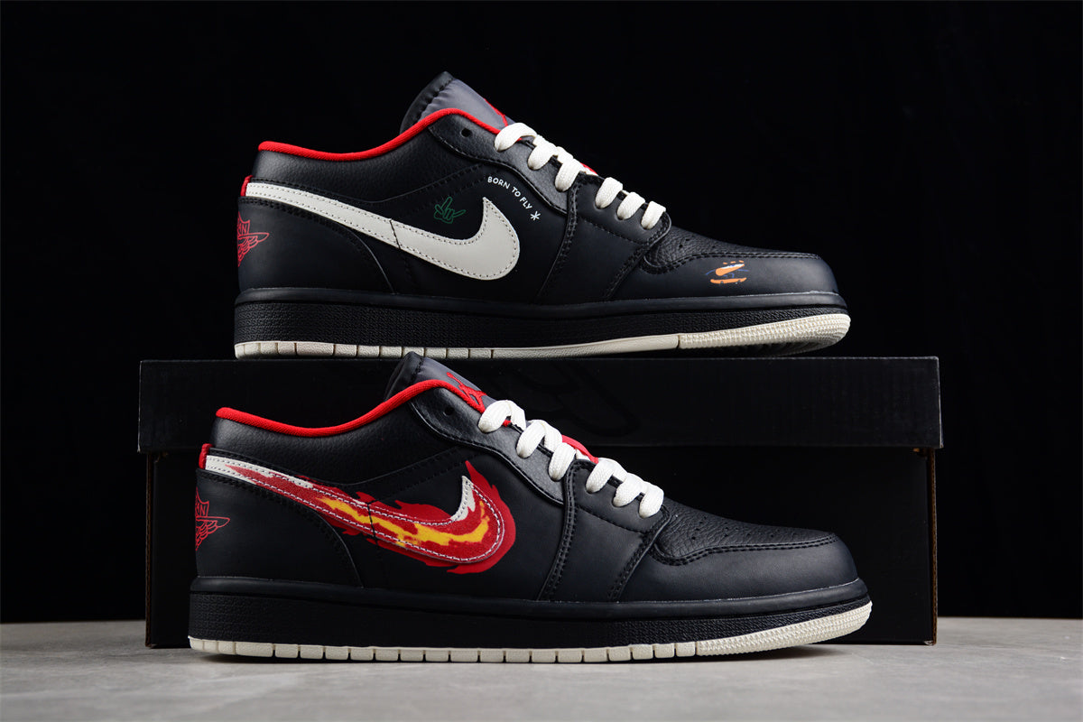 Air Jordan 1 Low "Flaming Swoosh"