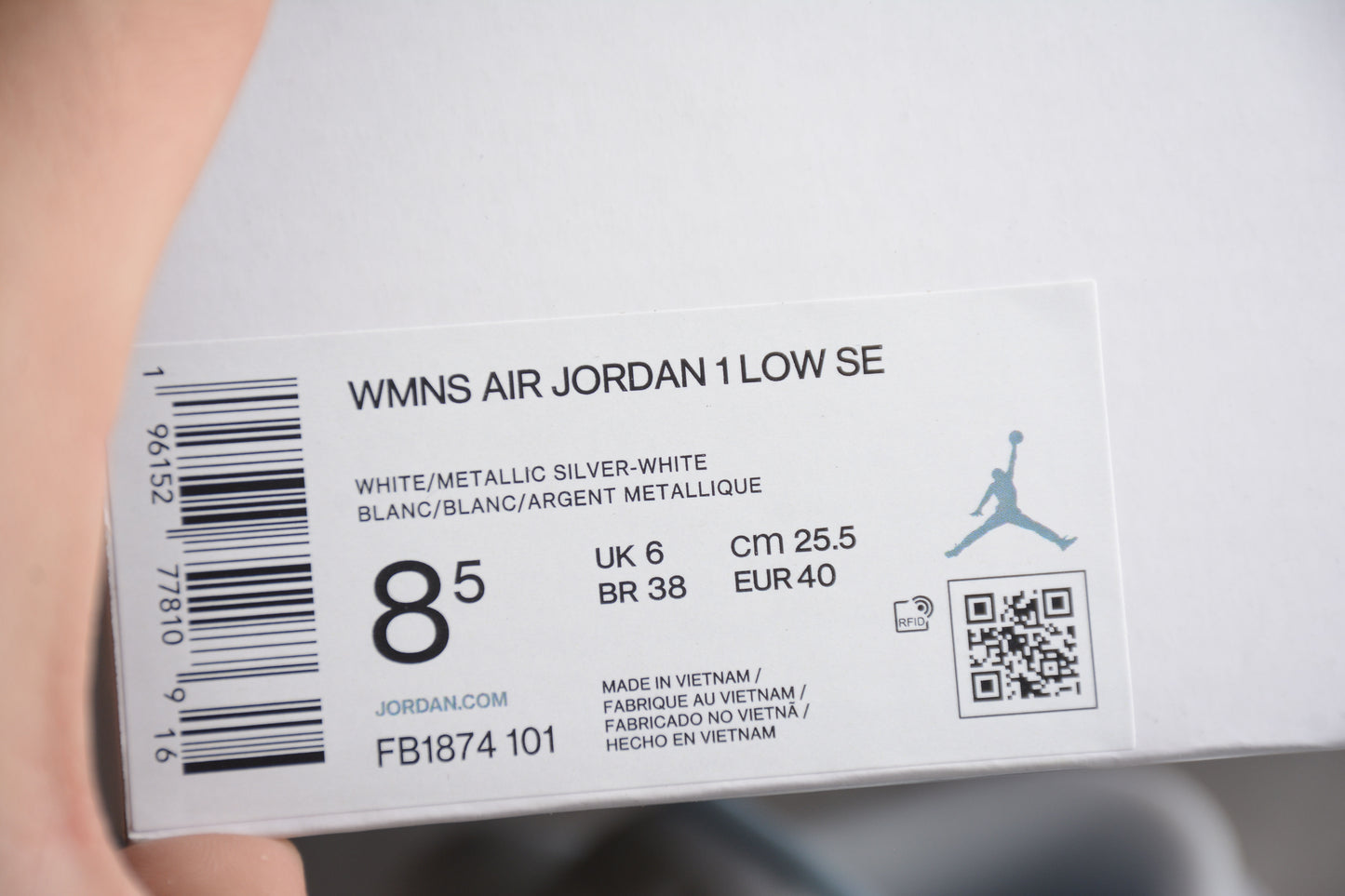 Air Jordan 1 Low “Dare To Fly” FB1874-101