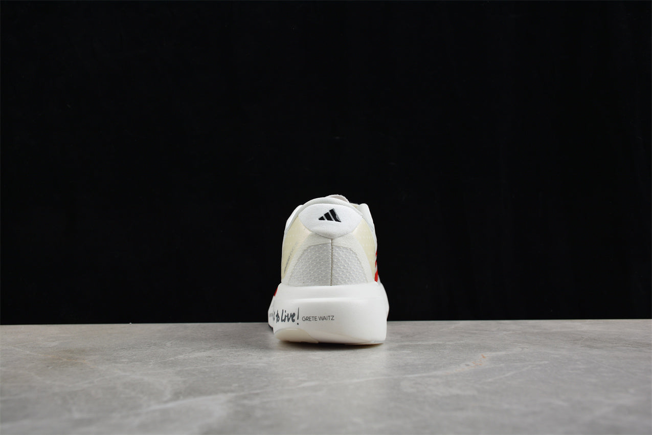  adidas Adizero EVO SL "Off White/Better Scarlet" 
