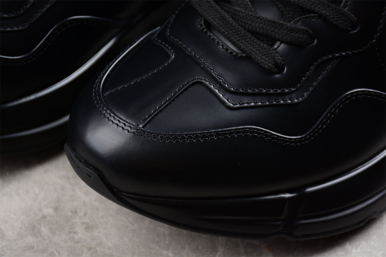 Gucci Interlocking G Rhyton Sneaker Black - Best Reps Website 2025