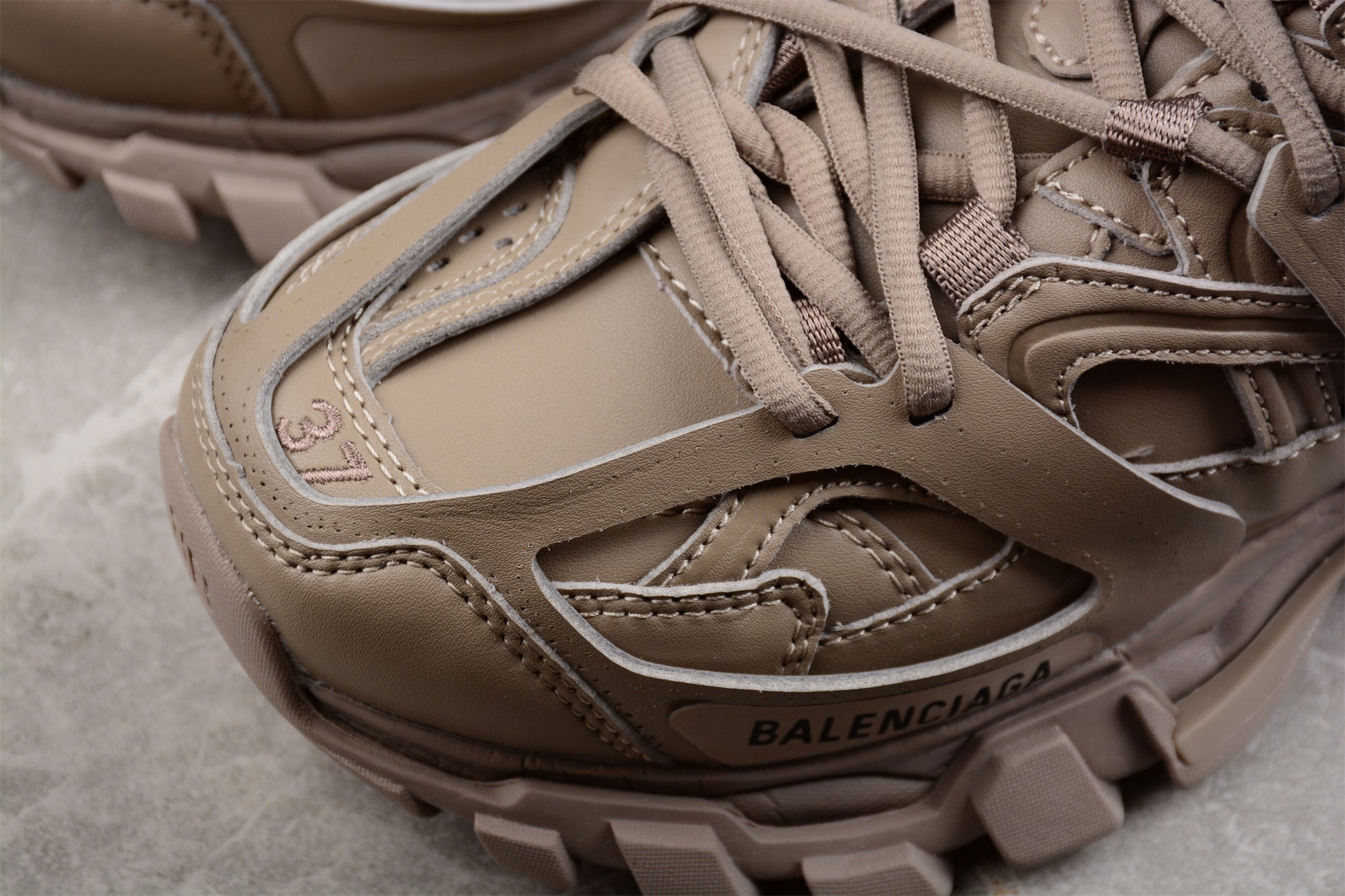 Balenciaga Track Mule in Coffee Brown - Best Reps Website 2025