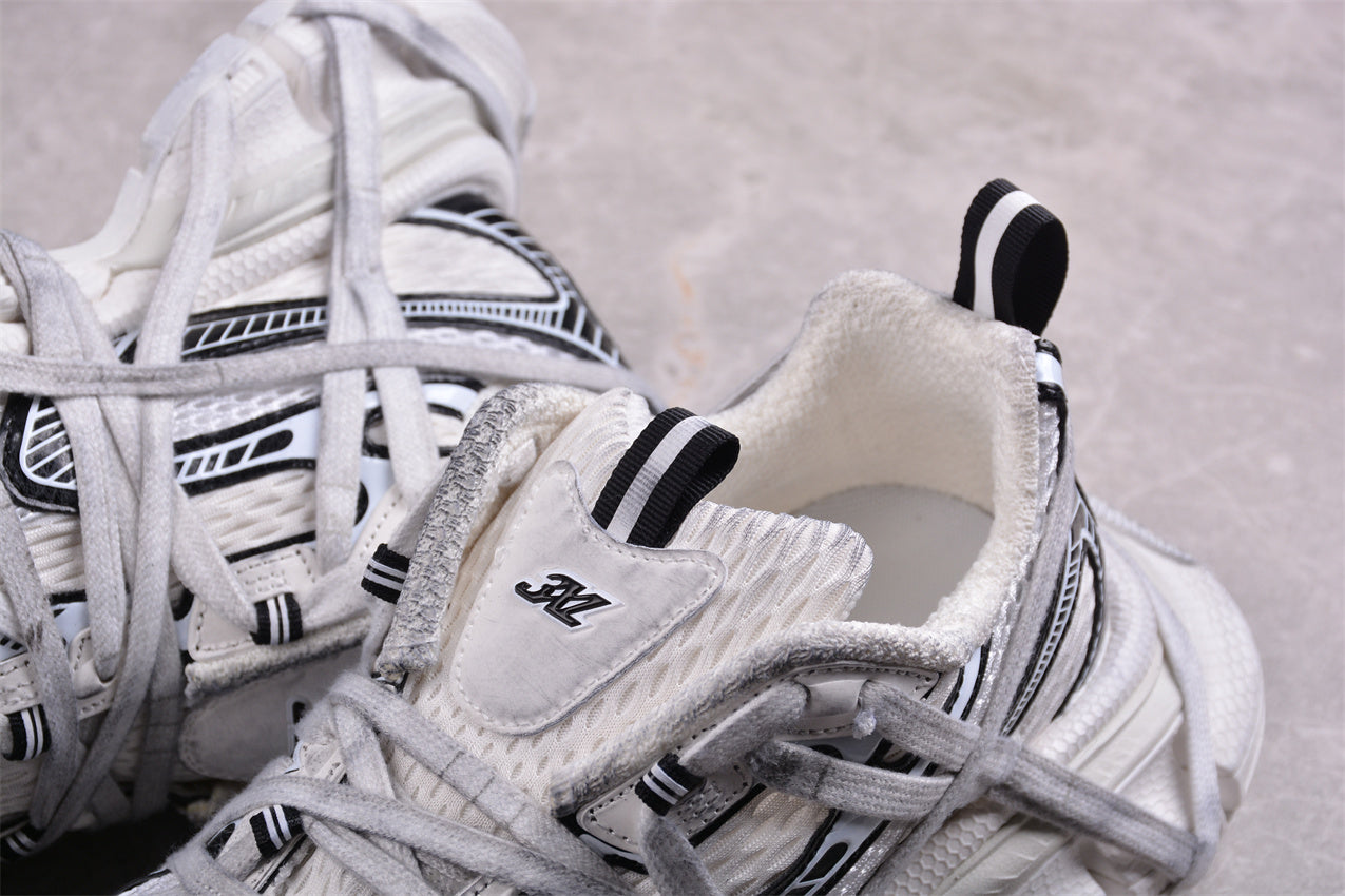 Balenciaga 3XL Extreme Lace Sneaker in White/Black - Best Reps Website 2025