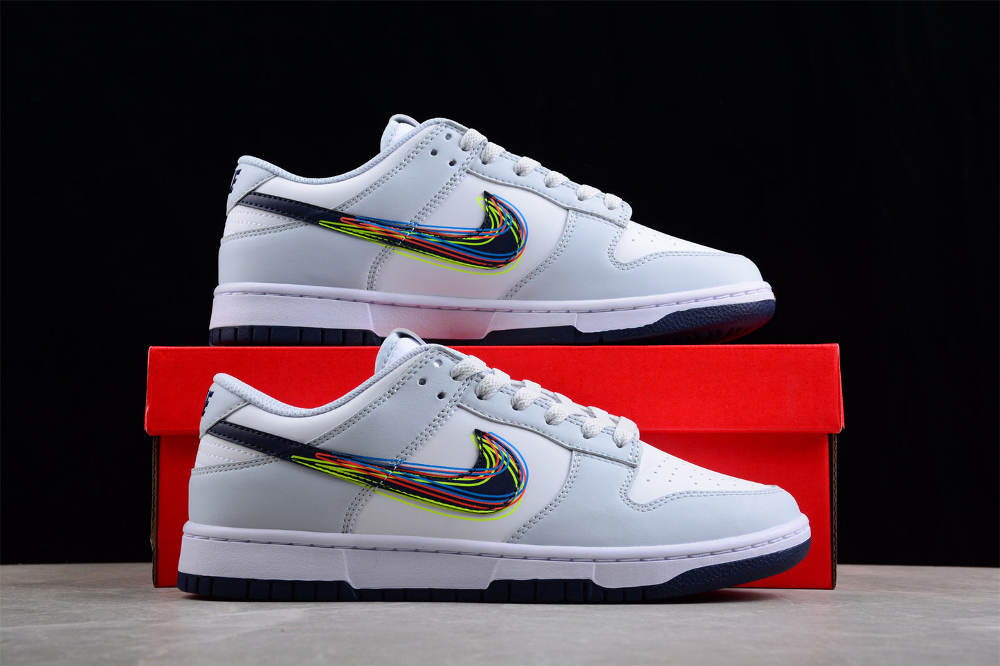 Nike Dunk Low "3D Swoosh" Grey - Best Reps Website 2025