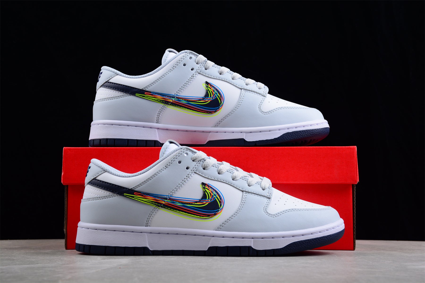 Nike Dunk Low "3D Swoosh" Grey - Best Reps Website 2025