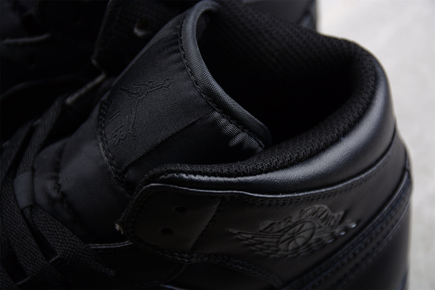 Air Jordan 1 Mid Premium – Triple Black - Best Reps Website 2025