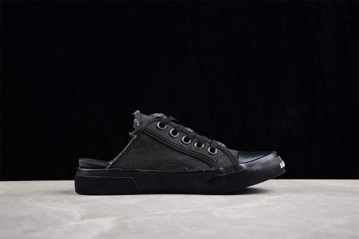 Balenciaga Canvas Low Mule in Black - Best Reps Website 2025