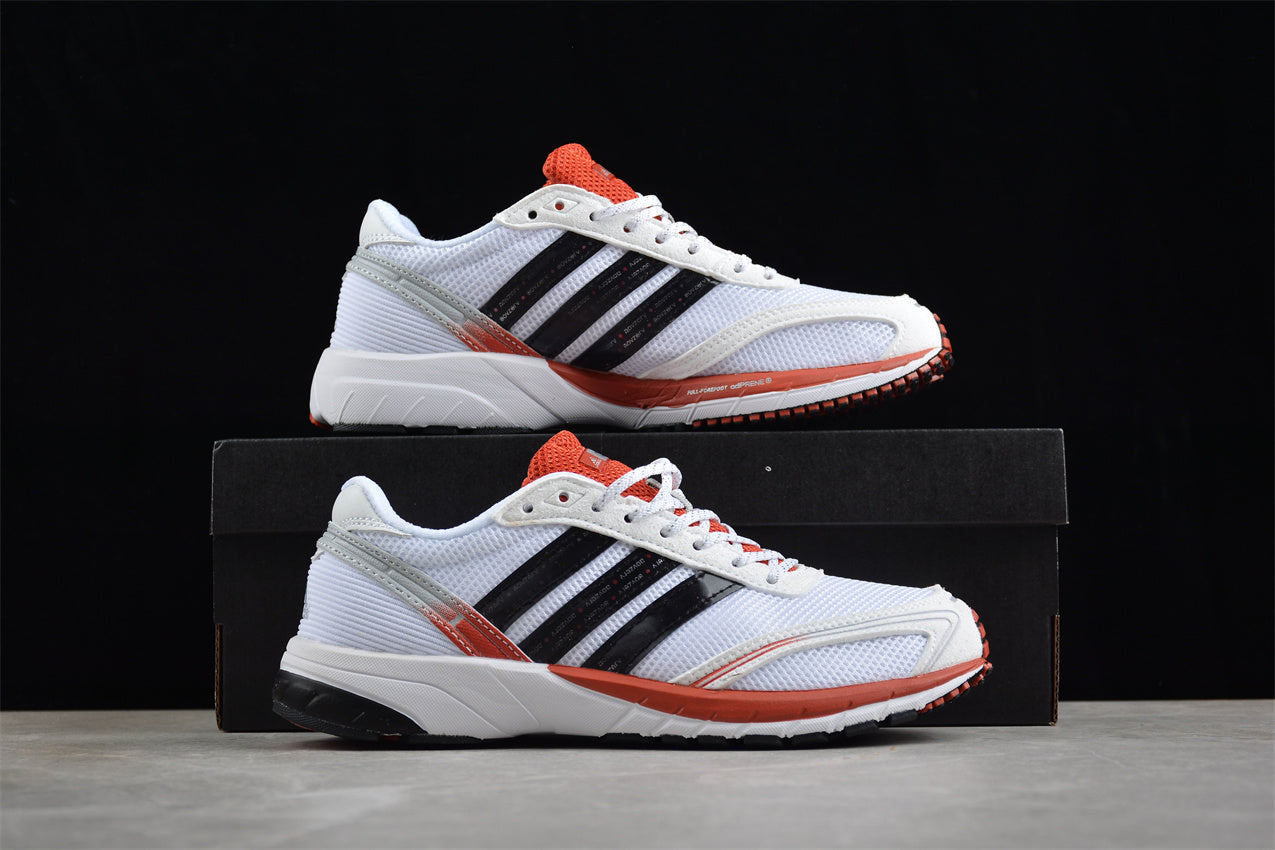 Adidas Adizero Adios OG "White &amp; Preloved Red" - Best Reps Website 2025