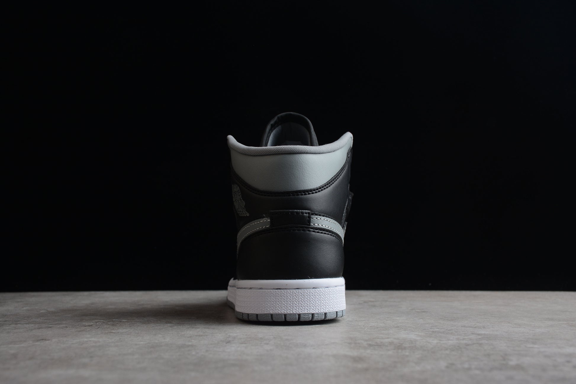 Nike Air Jordan 1 Mid Black/Particle Grey/White - Best Reps Website 2025