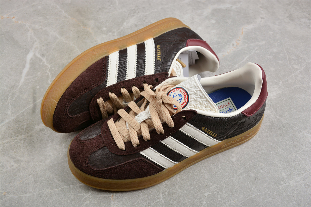 adidas Gazelle Indoor ‘The Blue Trio – Bronze Light Brown’