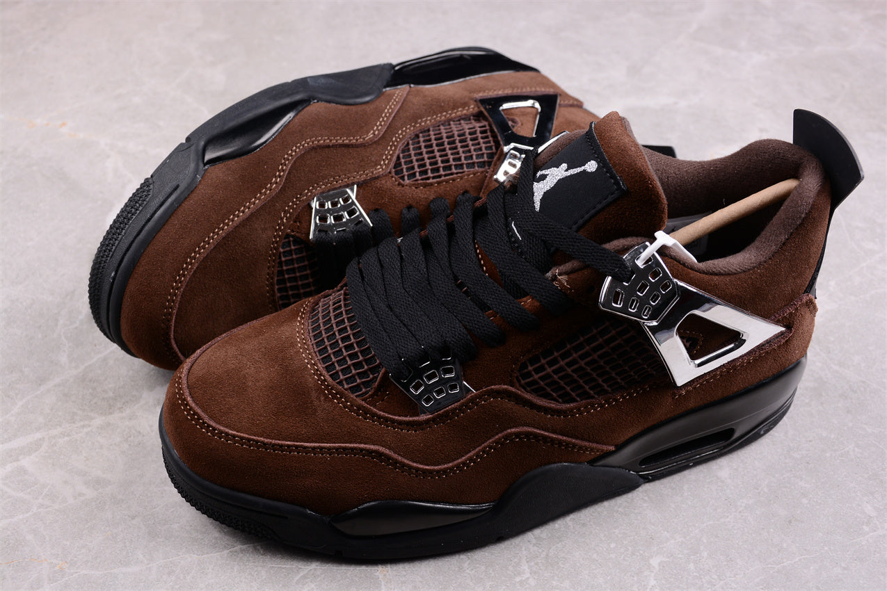 Nike Air Jordan 4 Retro "Silver Brown" - Best Reps Website 2025