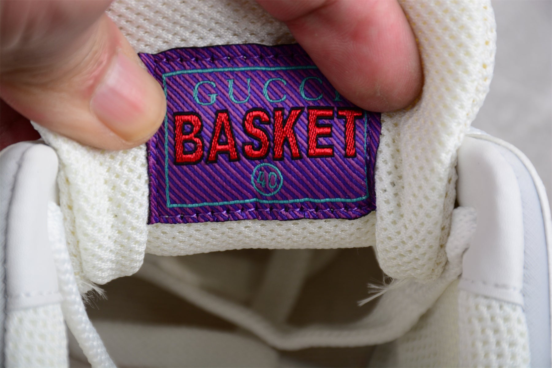 Gucci Basket Low "White Blue" - Best Reps Website 2025