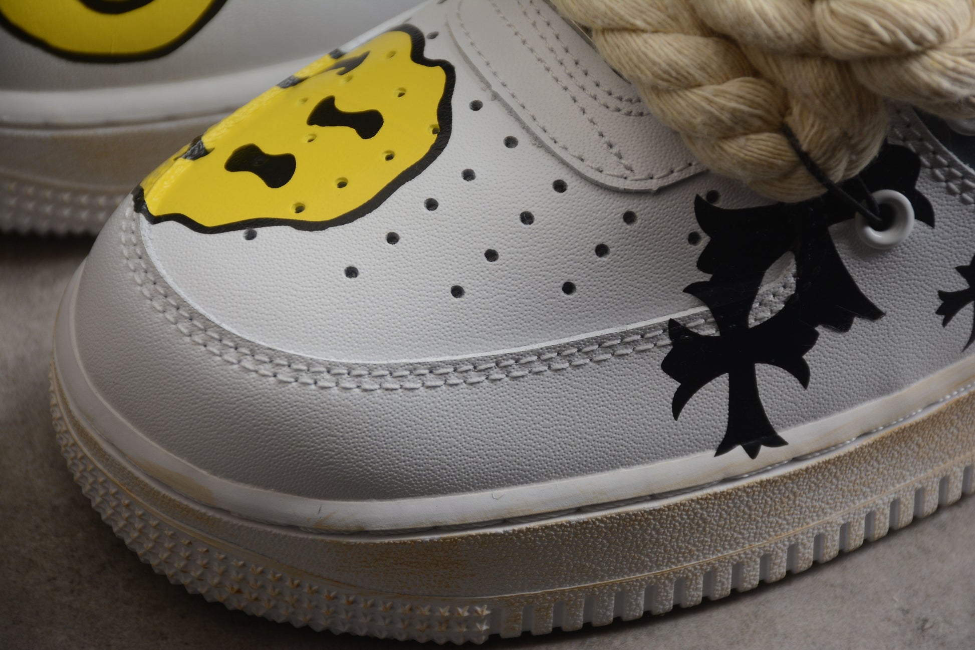 Custom Nike Air Force 1 Low "SMILE"