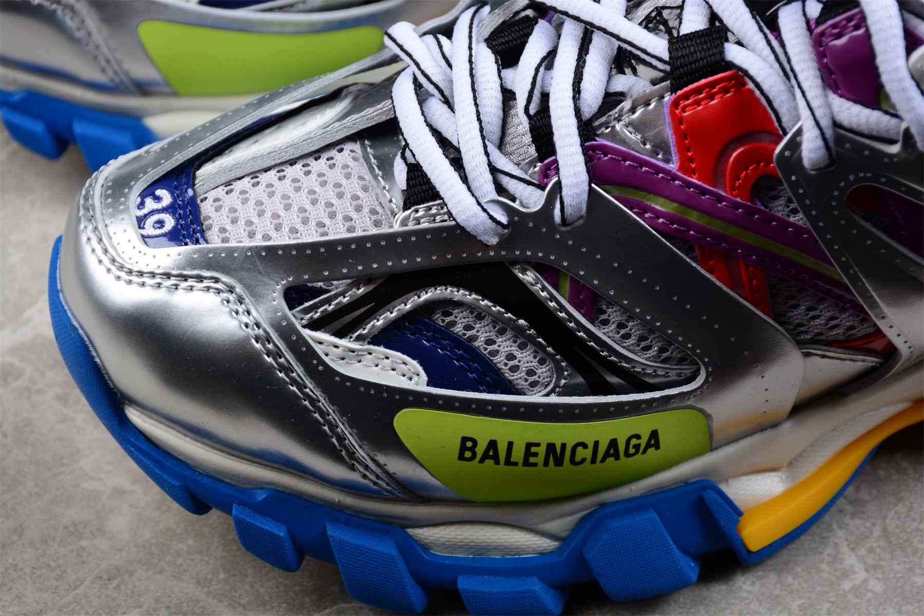 Balenciaga Track Sneaker – Metallic Multi - Best Reps Website 2025