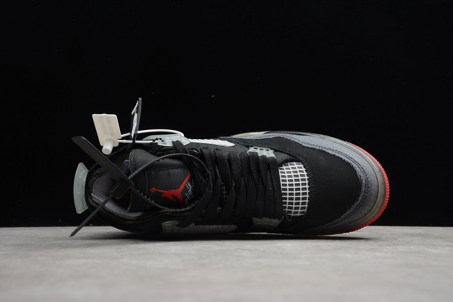 Off-White x Air Jordan 4 “Bred” - Best Reps Website 2025