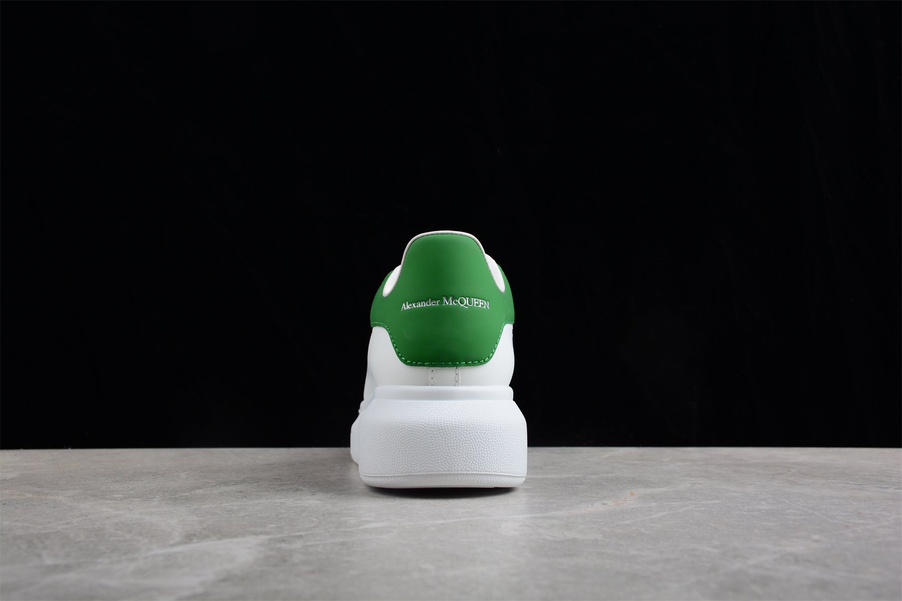 Alexander McQueen Oversized Sneaker in White/Green - Best Reps Website 2025