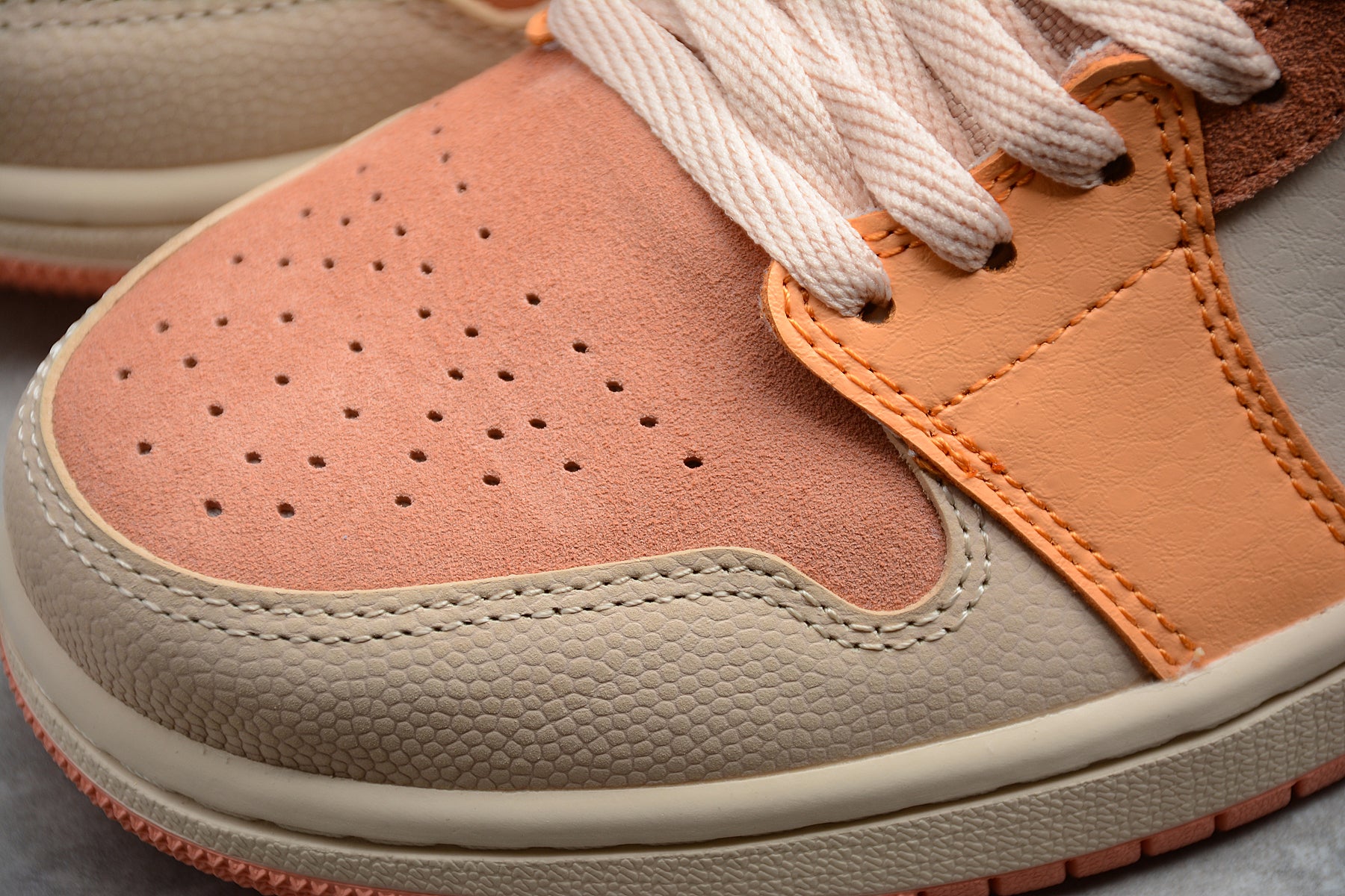 Nike Air Jordan 1 Mid "Apricot Orange" - Best Reps Website 2025