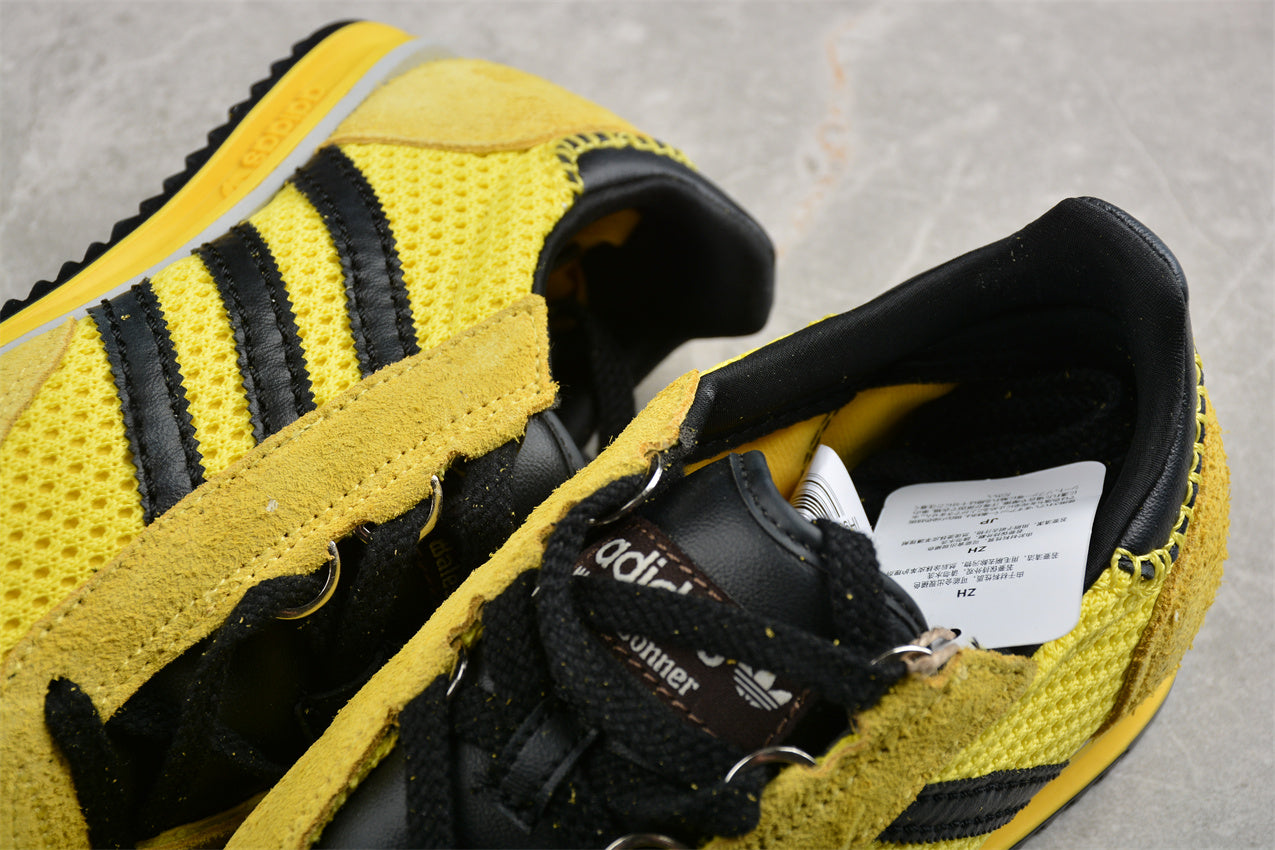  Adidas x Wales Bonner SL76 "Yellow" sneakers