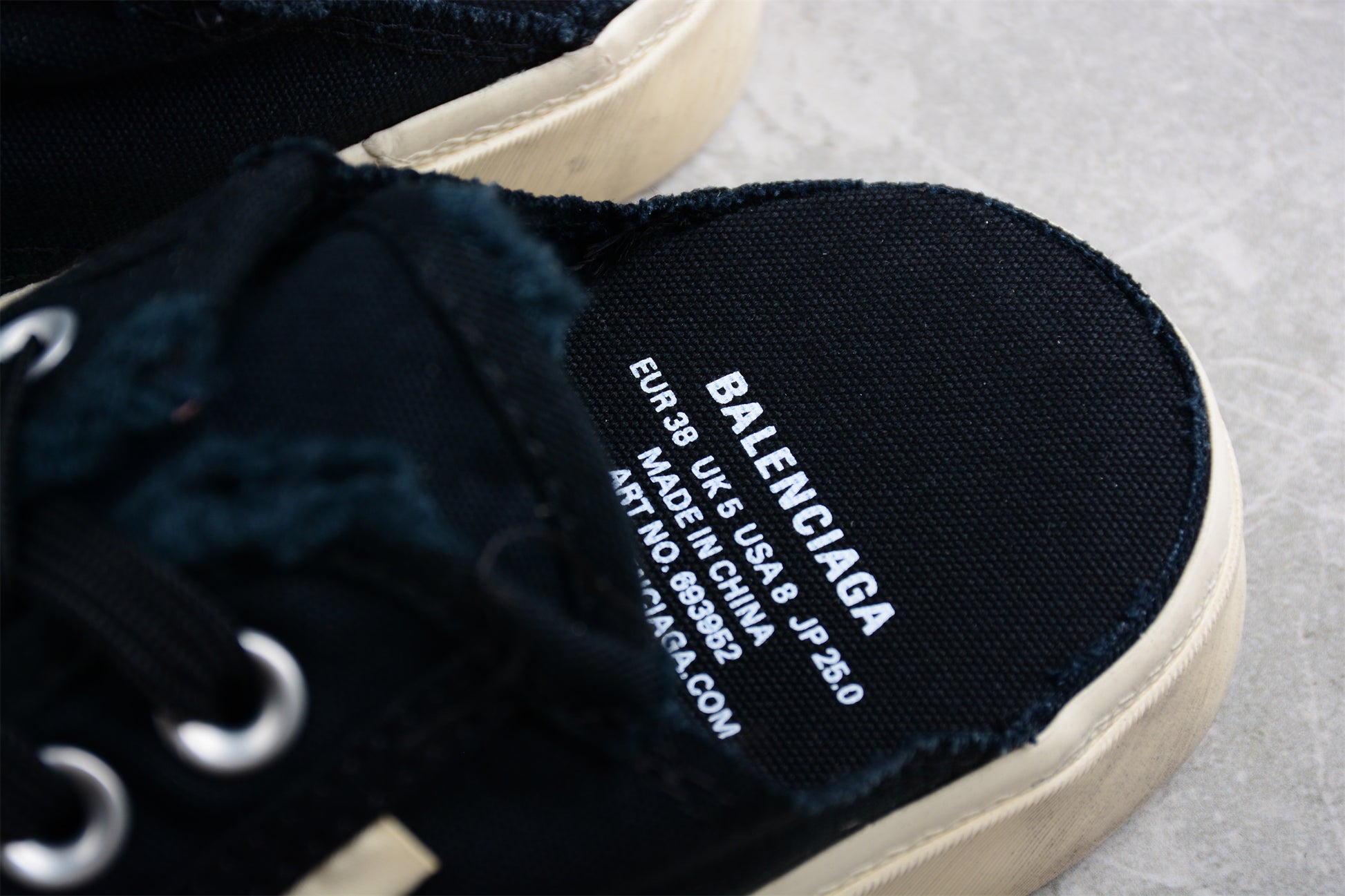Balenciaga Paris Sneaker Mule – Black - Best Reps Website 2025