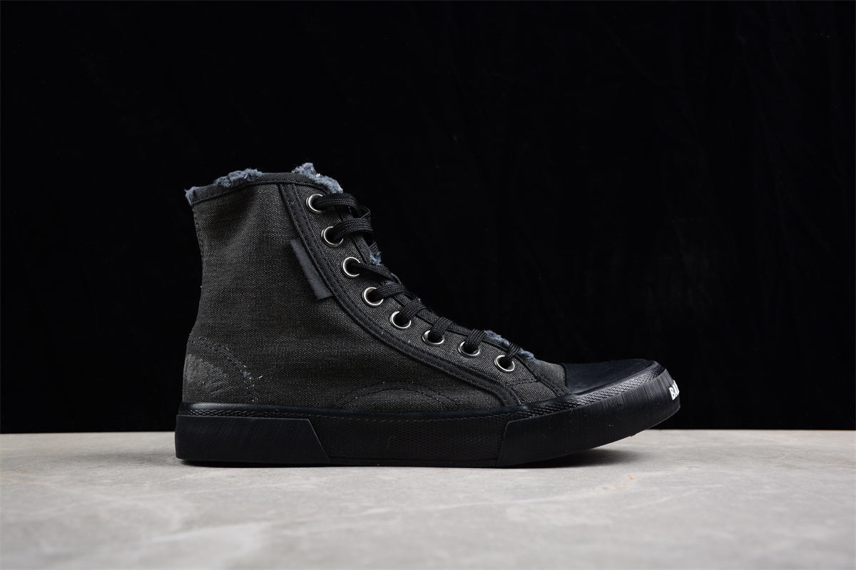 Balenciaga Paris High 'Destroyed - Triple Black' - Best Reps Website 2025