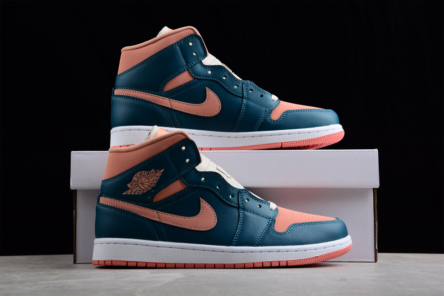 Nike Air Jordan 1 Mid "Dark Teal Green" - Best Reps Website 2025