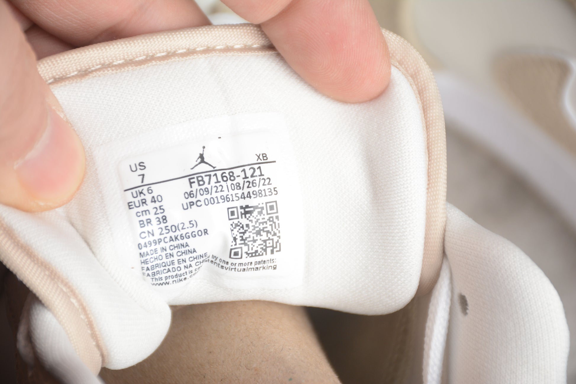 Air Jordan 1 Low SE "Sail Rattan"