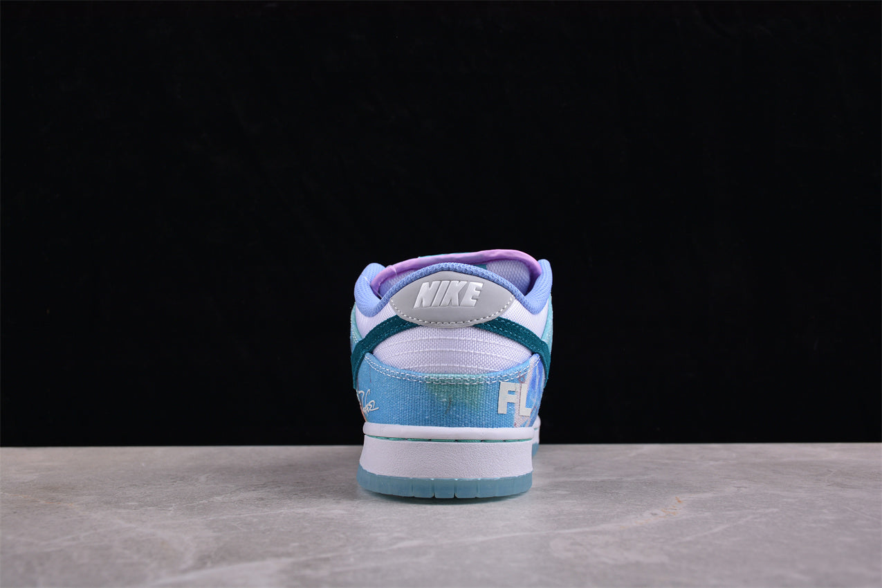 Nike SB Dunk Low Futura Laboratories "Bleached Aqua" - Best Reps Website 2025