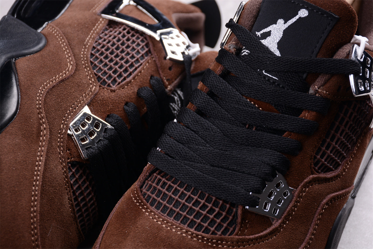 Nike Air Jordan 4 Retro "Silver Brown" - Best Reps Website 2025