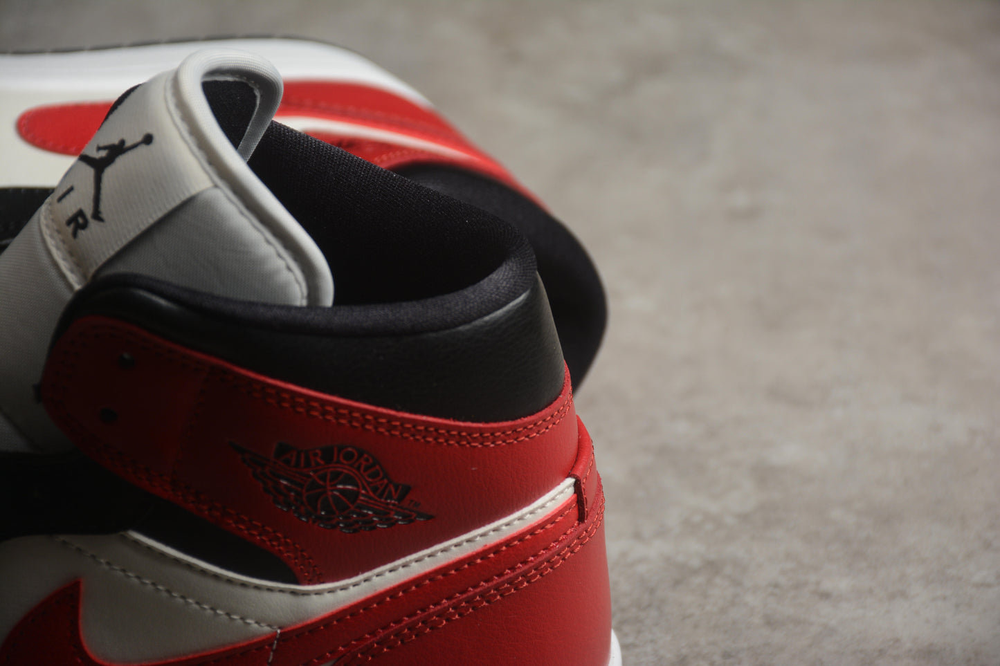 Air Jordan 1 Mid Retro White Red Black - Best Reps Website 2025