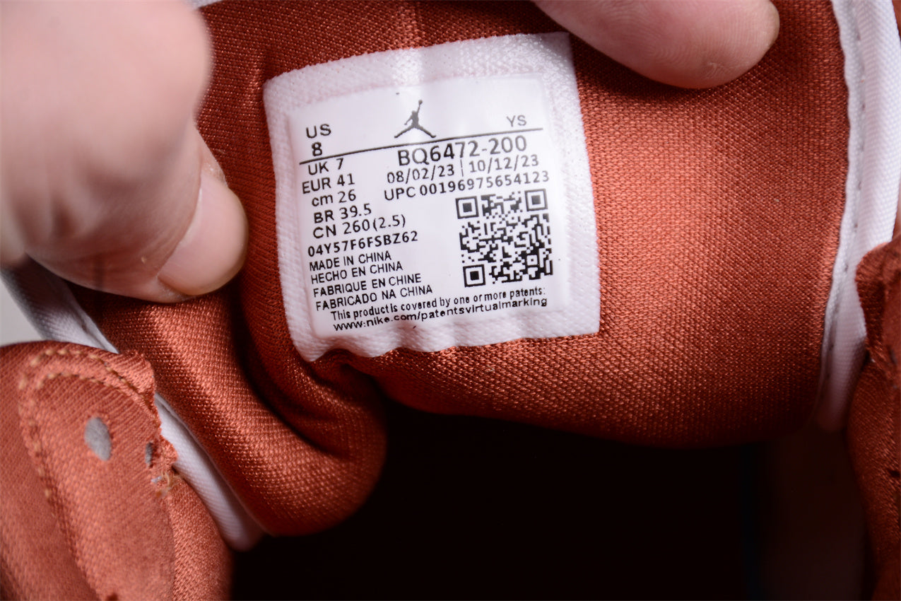 Nike Air Jordan 1 Mid "Dusty Peach Sail White Night Maroon" - Best Reps Website 2025