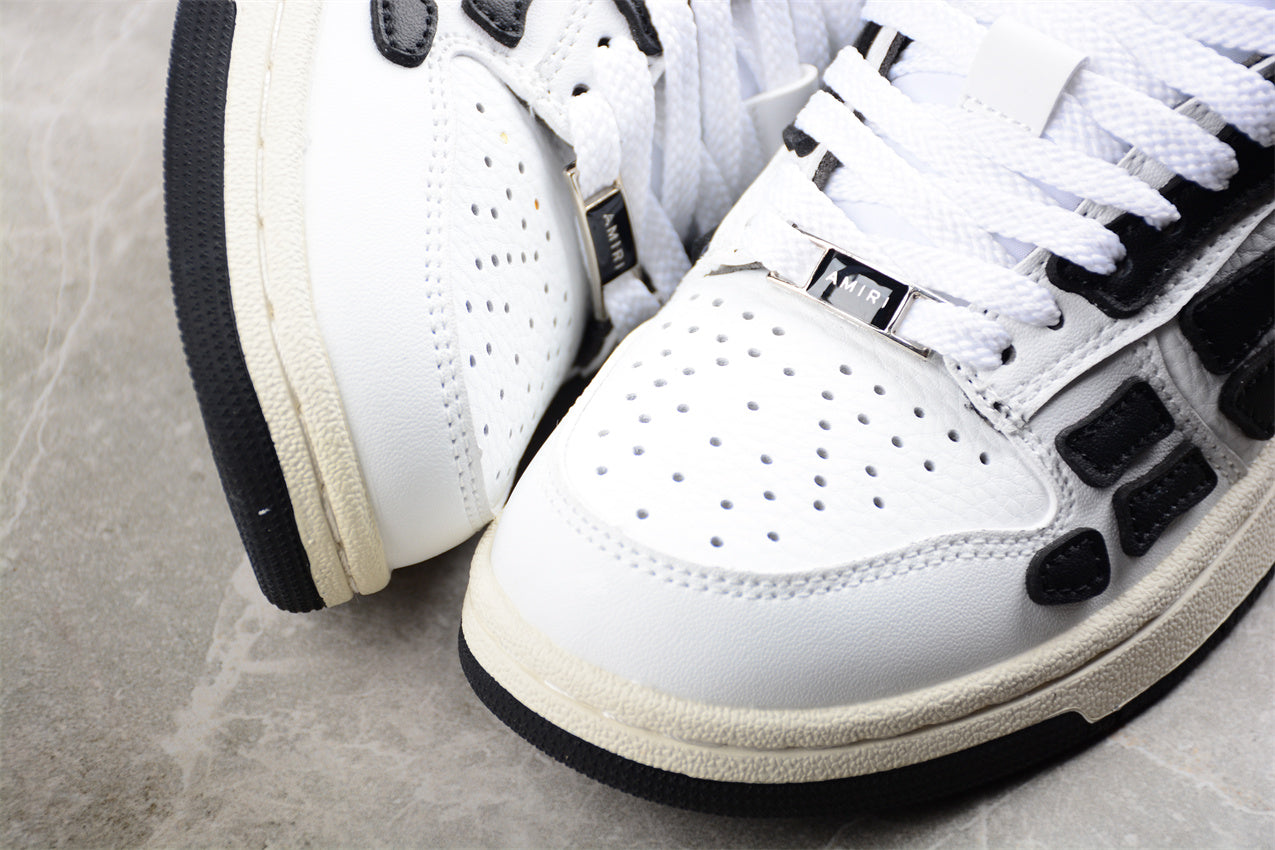 AMIRI Skel Top Low 'White Black' - Best Reps Website 2025
