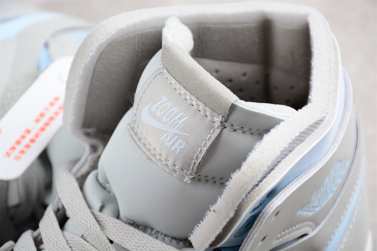 Nike Air Jordan 1 High Comfort ‘Grey Light Blue’ - Best Reps Website 2025