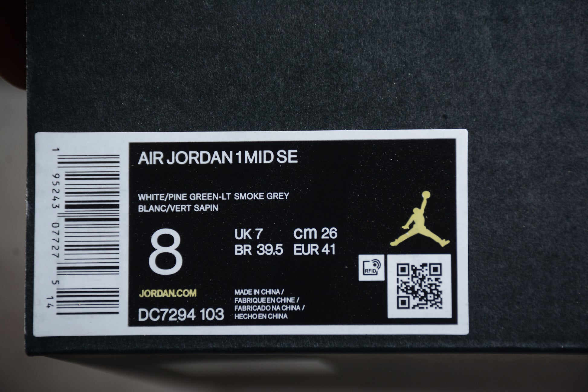 Air Jordan 1 Mid SE "Pine Green - Light Smoke Grey" - Best Reps Website 2025