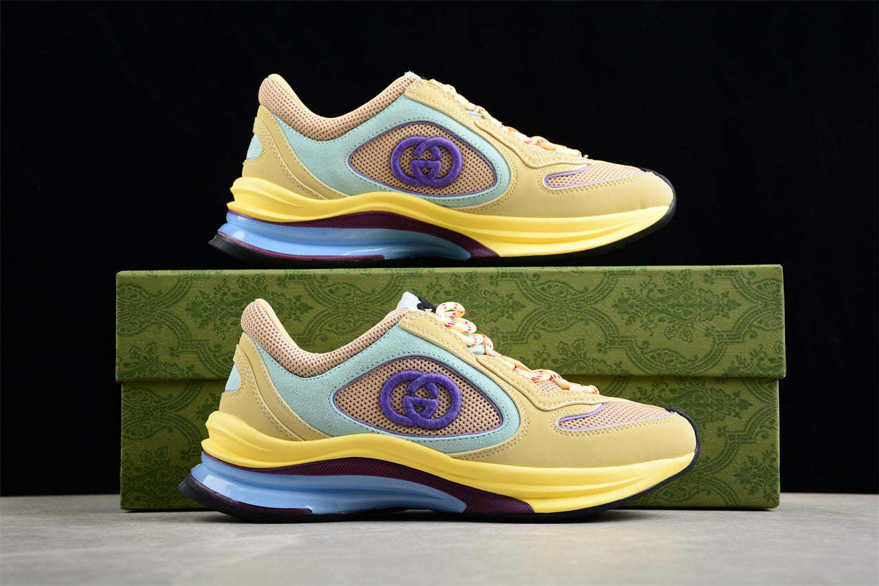 Gucci Run Sneaker - Amarelo - Best Reps Website 2025