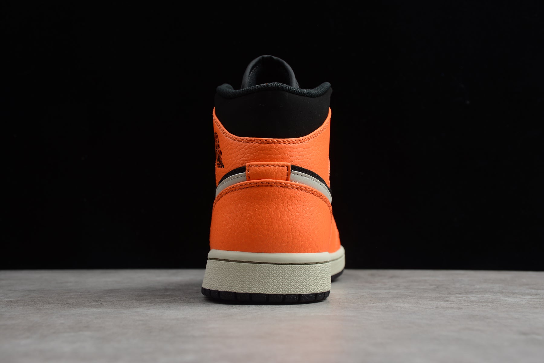 Air Jordan 1 Mid "Black Light Bone Orange" - Best Reps Website 2025
