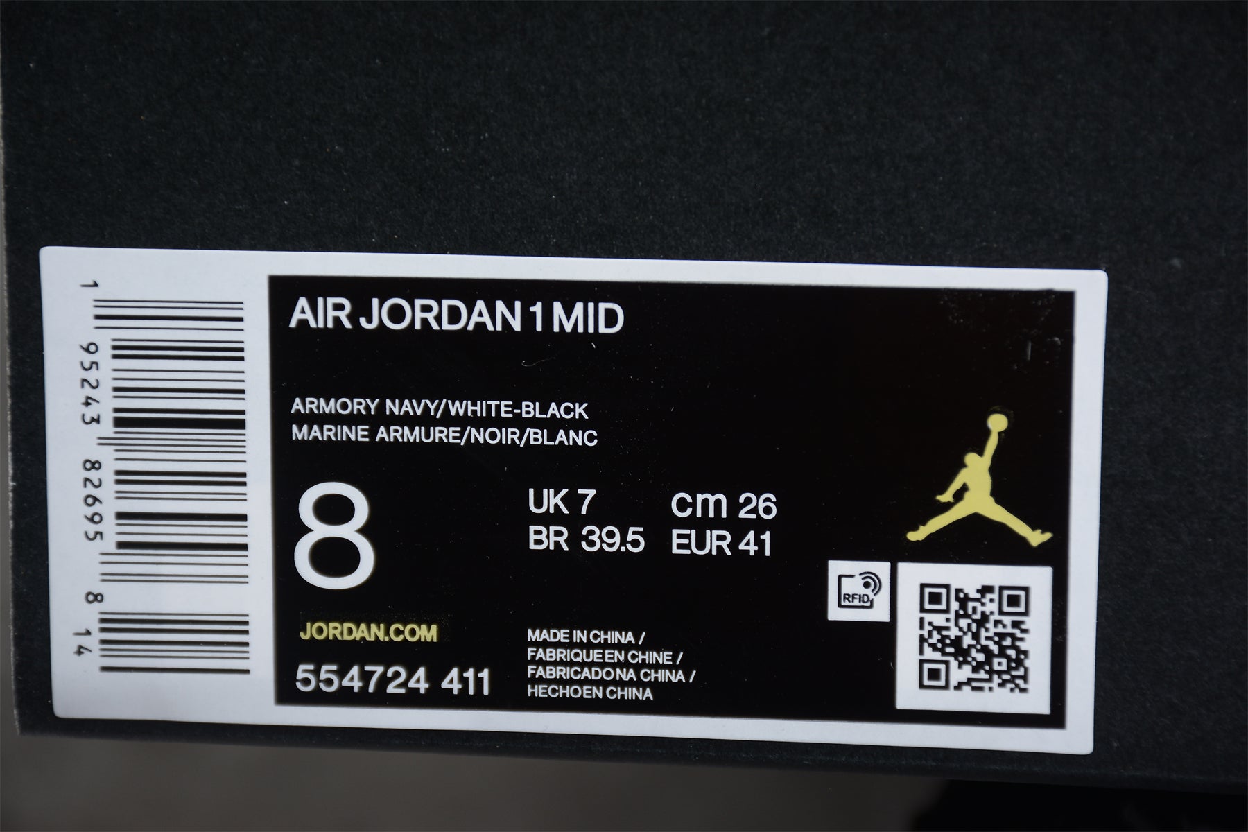Nike Air Jordan 1 Mid "Armory Navy/White" - Best Reps Website 2025