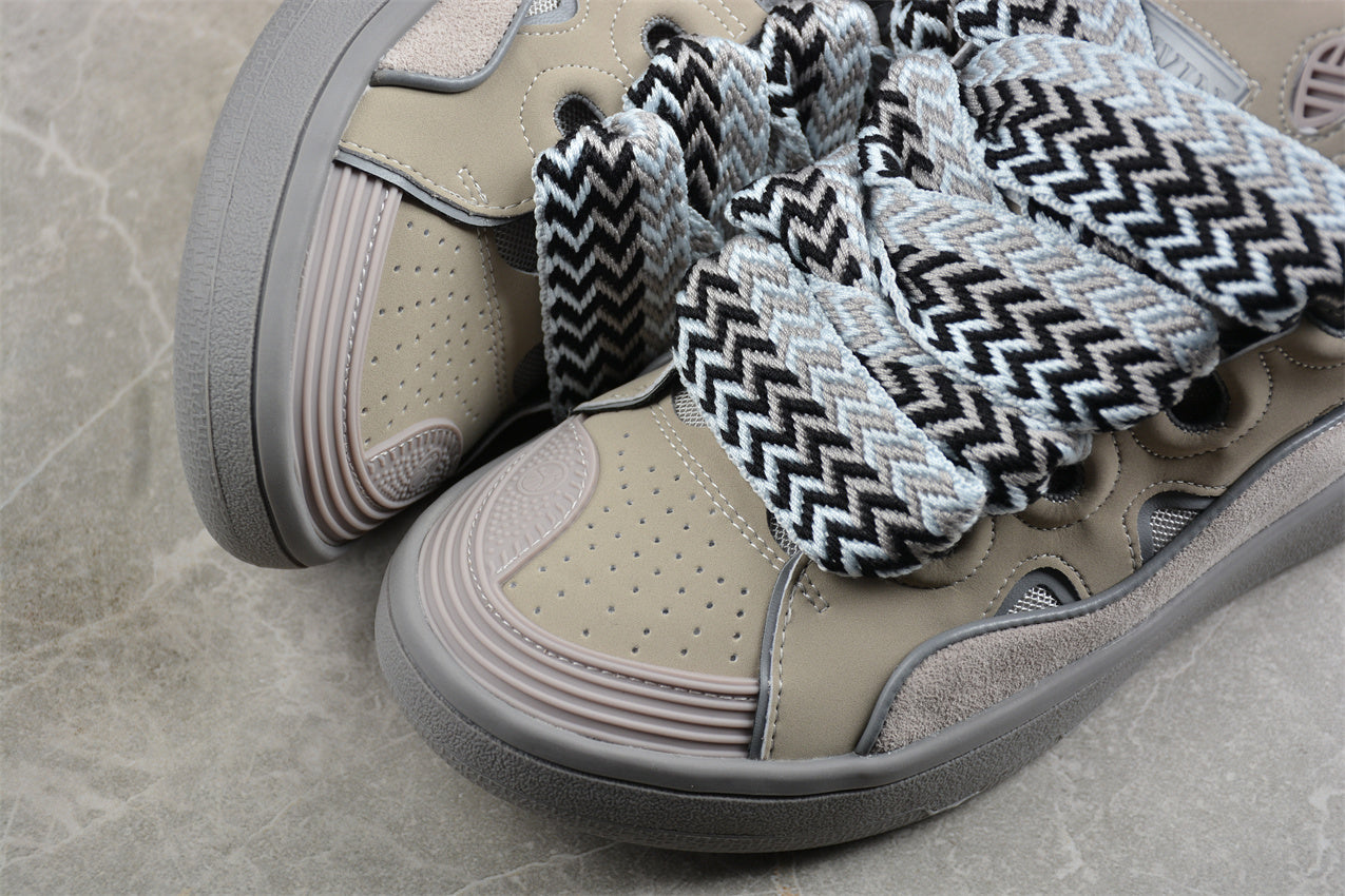 Lanvin Curb Low Sneakers Grey
