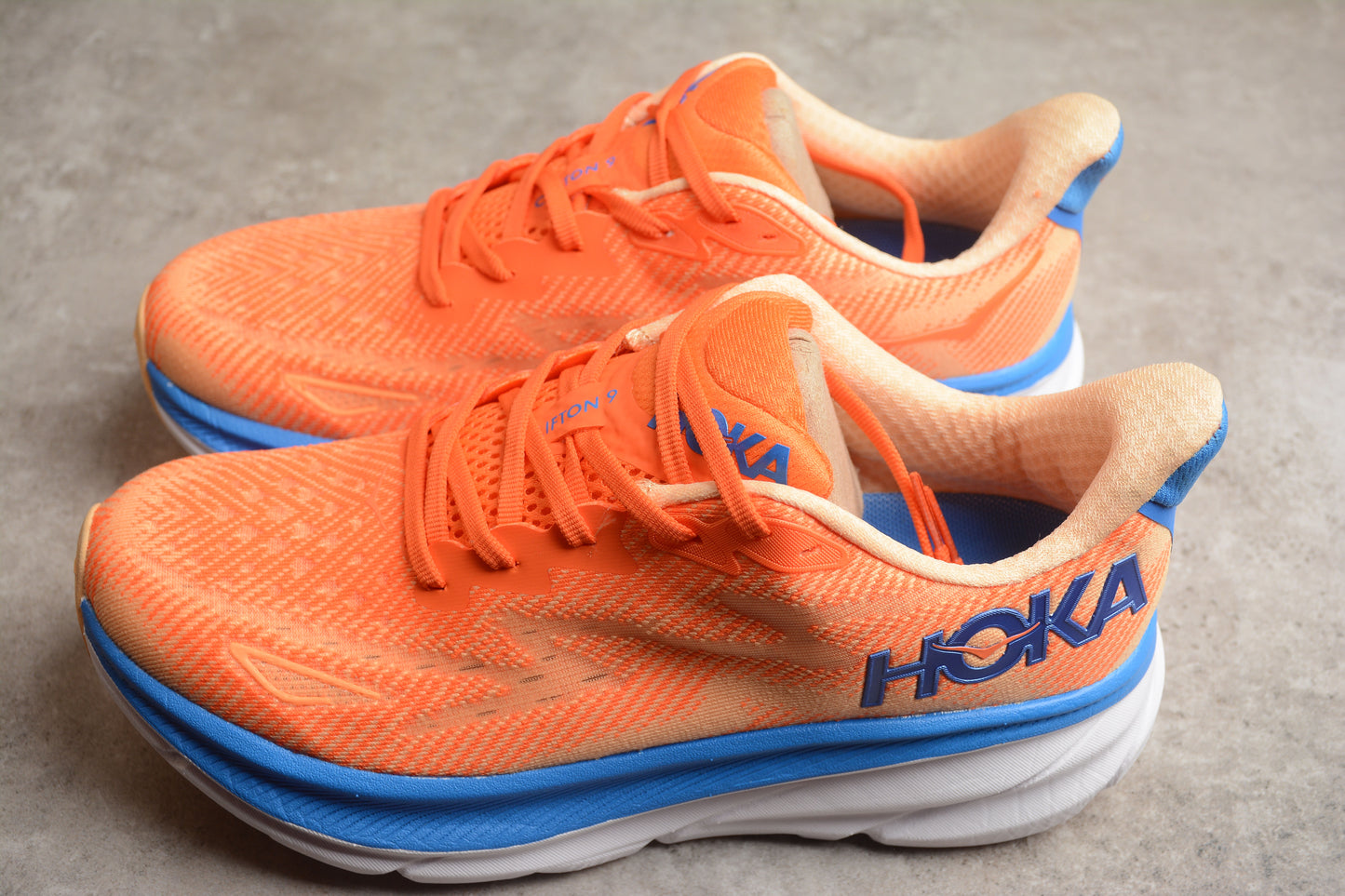 HOKA Clifton 9 in Orange - Best Reps Website 2025