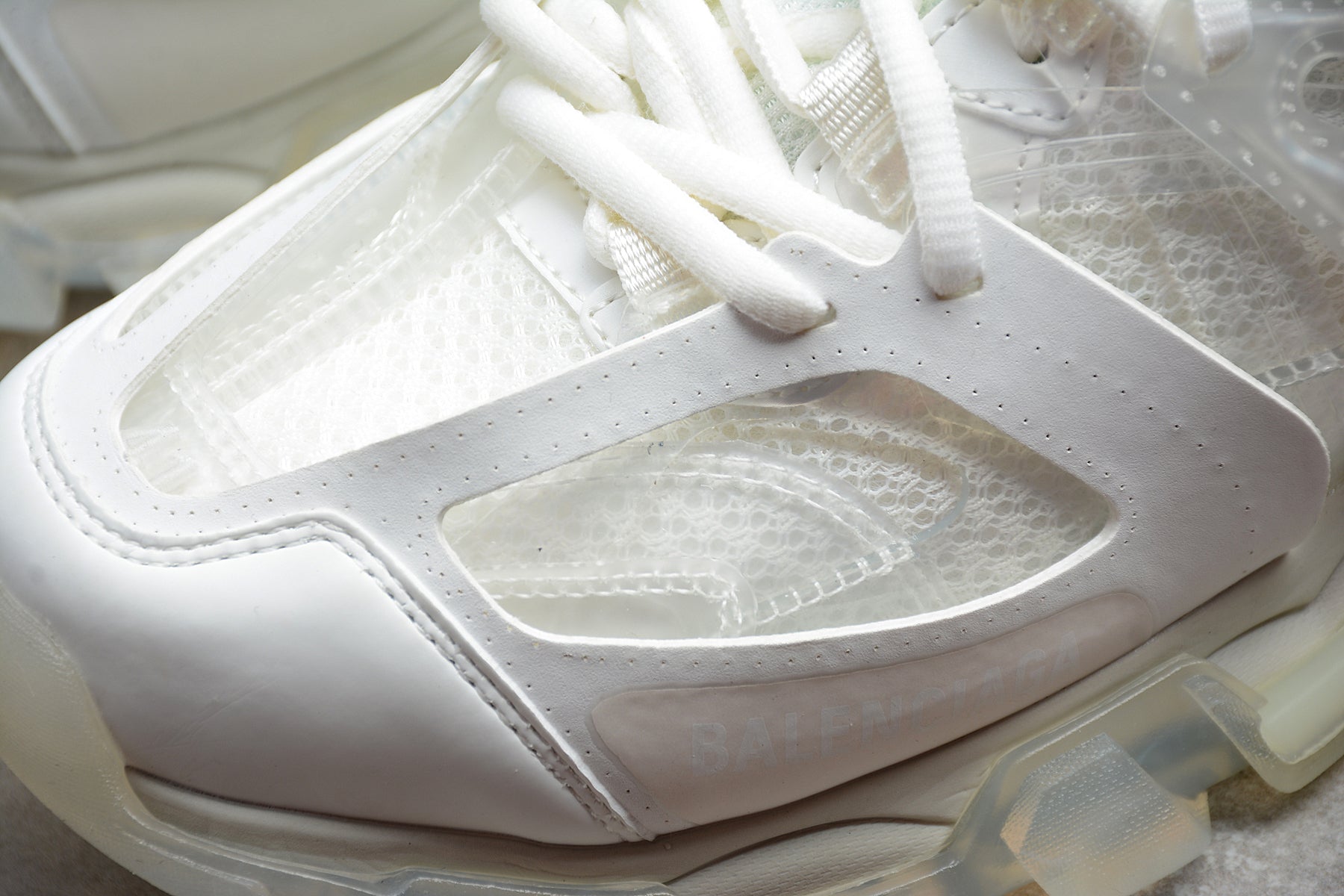 Balenciaga Track Clear Sole – White - Best Reps Website 2025
