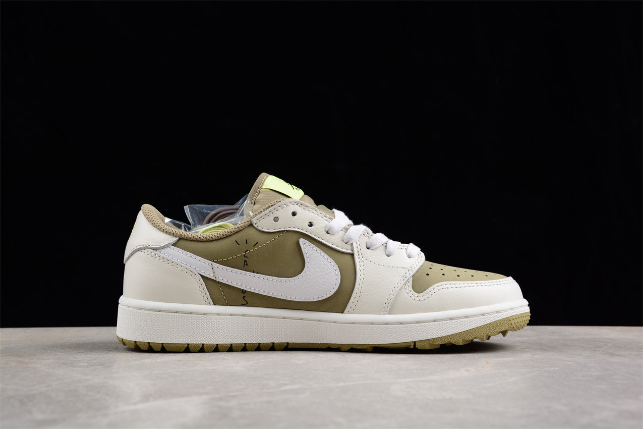Air Jordan 1 Low Golf x Travis Scott "Neutral Olive" - Best Reps Website 2025