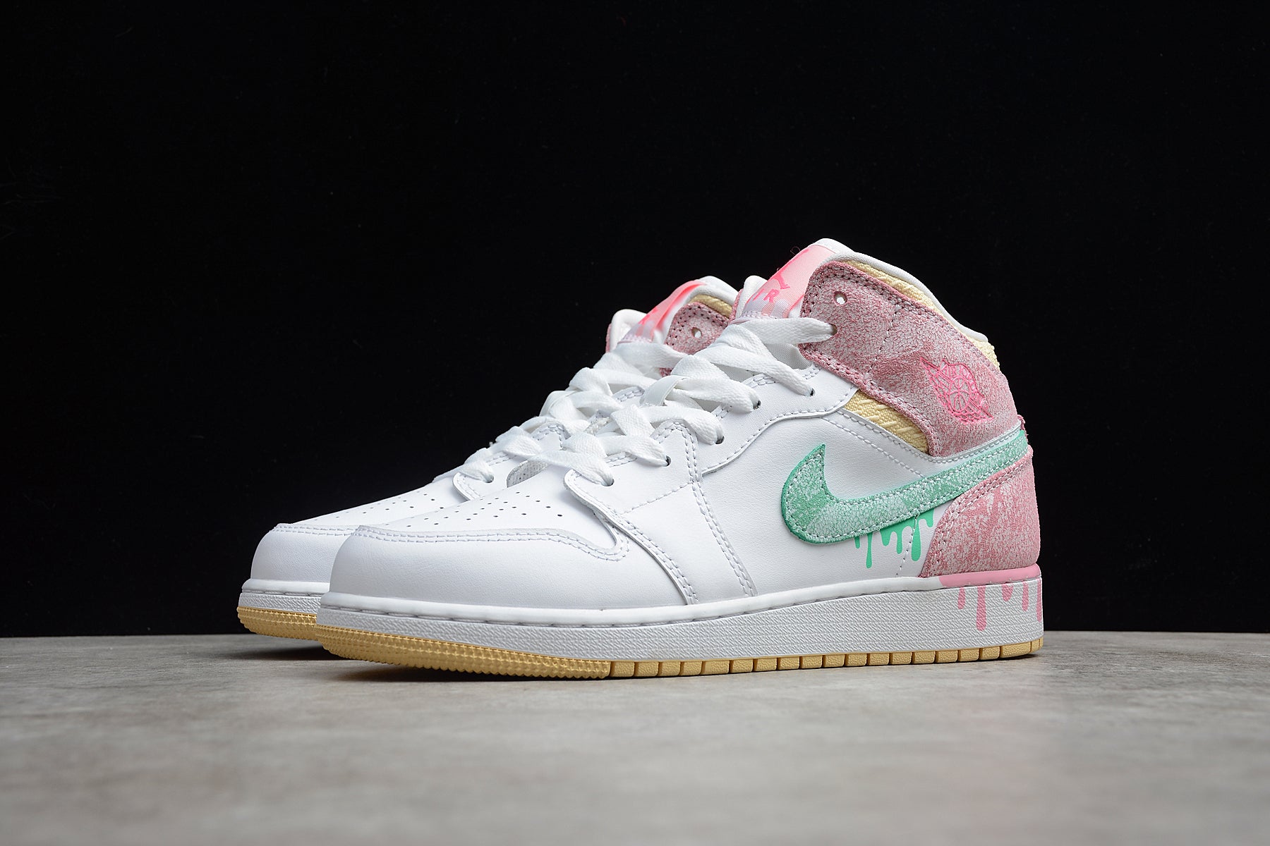 Nike Air Jordan 1 Mid "Paint Drip" - Best Reps Website 2025